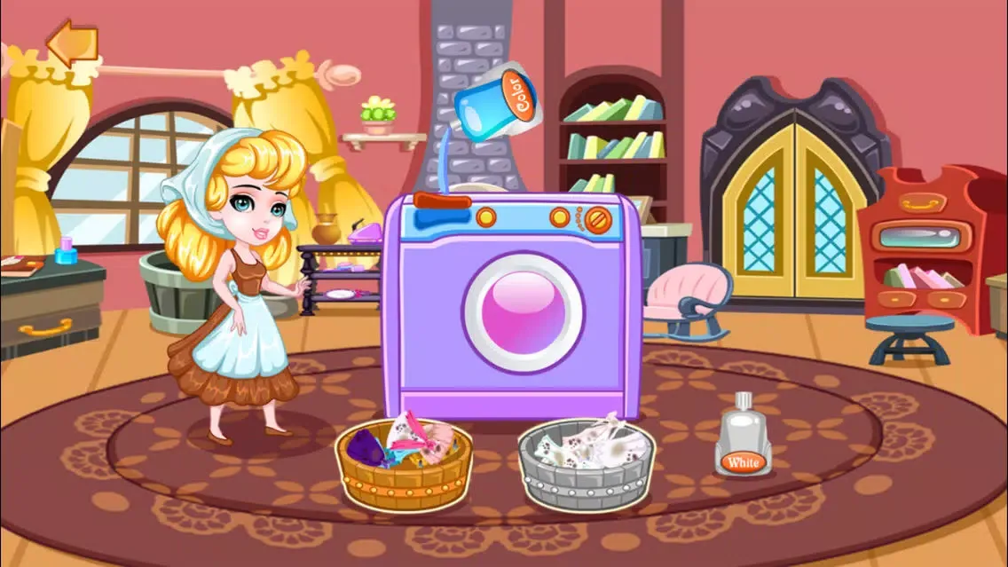 Baby Clothes Washing - dry clean Learning games Screenshots
