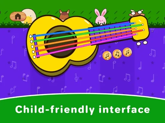 Baby Piano & Kids Music Games iPad 应用截图