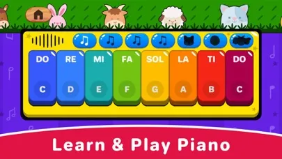 Baby Piano & Kids Music Games应用截图