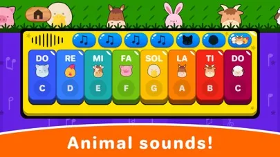Baby Piano & Kids Music Games应用截图