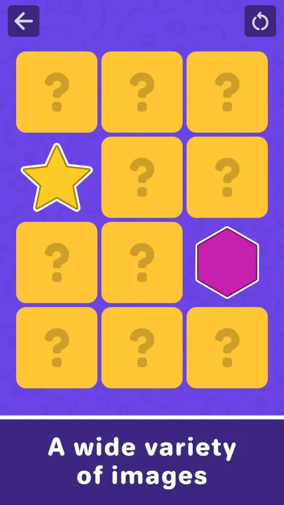 Memory Game for Kids Ekran Görüntüleri