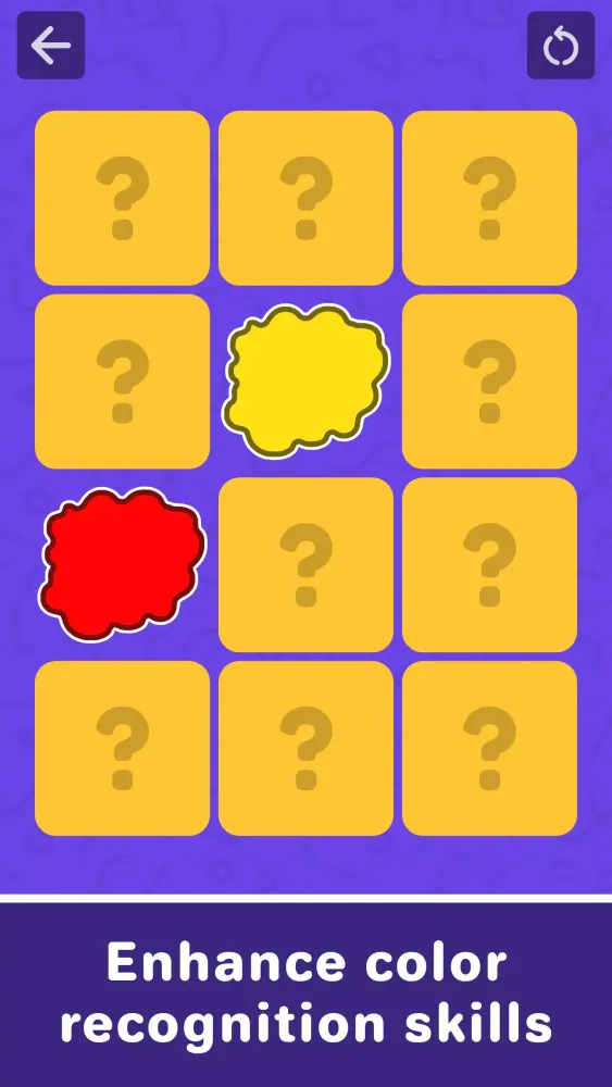 Memory Game for Kids Ekran Görüntüleri