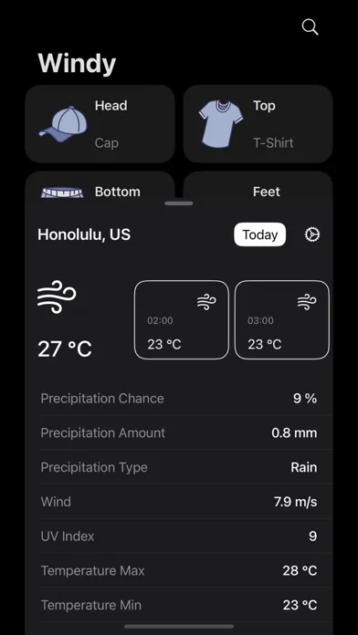 iWear: Weather Fit Ekran Görüntüleri