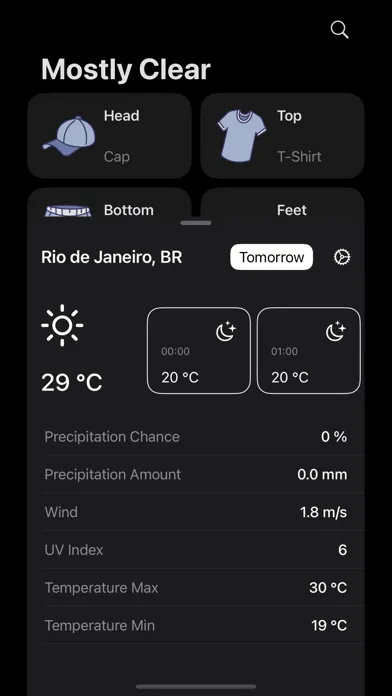 iWear: Weather Fit Ekran Görüntüleri