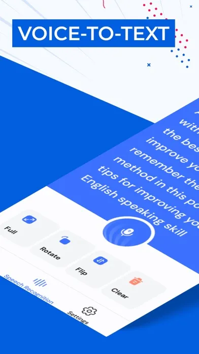 Transcribe Voice to Text Live Screenshots