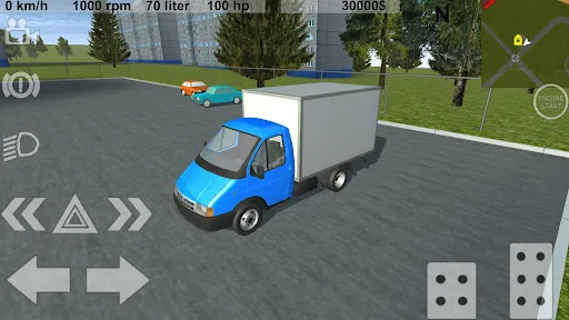Russian Light Truck Simulator应用截图