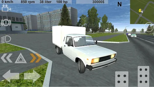 Russian Light Truck Simulator应用截图