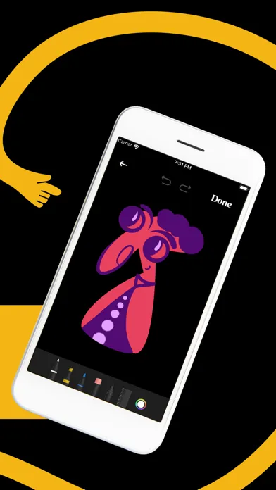 تصاویر Doodle: Color, Draw & Sketch