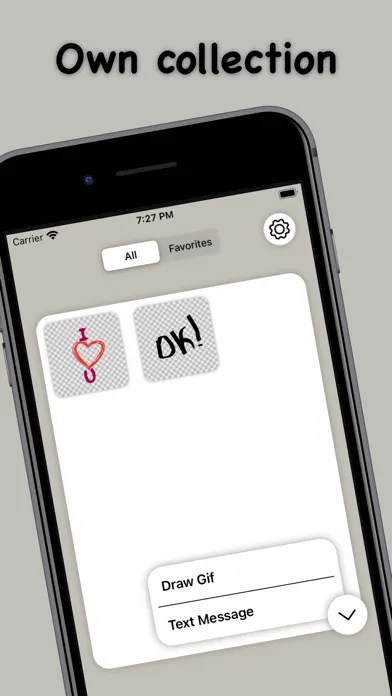 Captures d'écran de Gif Sticker Maker - GifPlay