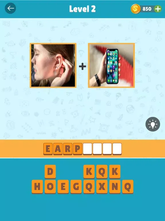 Pics 2 Word: 2 Pics 1 Word iPad Screenshots