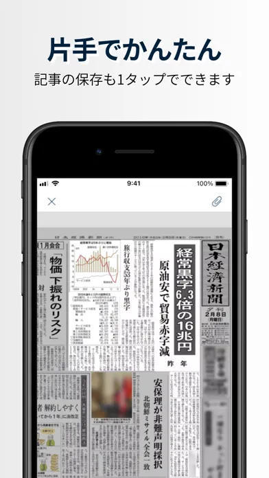 ภาพหน้าจอของ The NIKKEI Viewer
