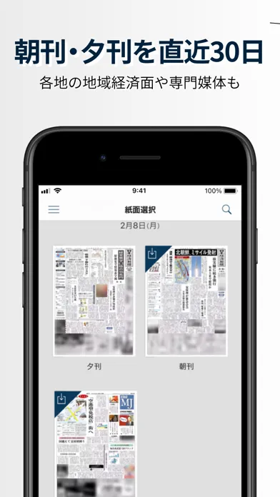 ภาพหน้าจอของ The NIKKEI Viewer