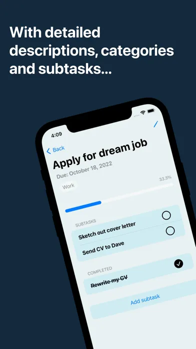 ToDue: Deadline Manager স্ক্রিনশট