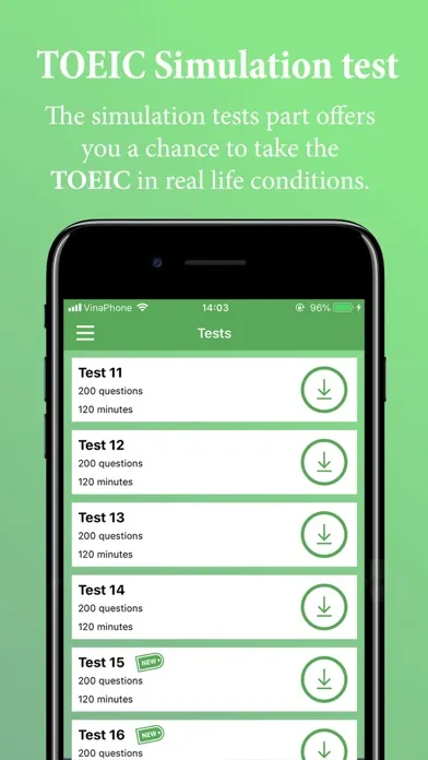 TOEIC Test-Improve your score Screenshots