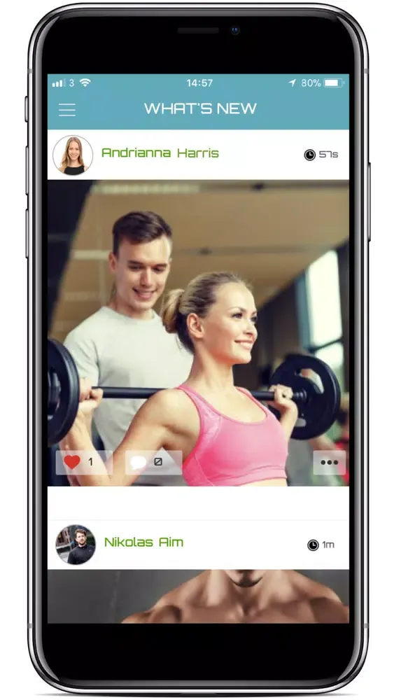 ภาพหน้าจอของ OLYMPUS FITAPP