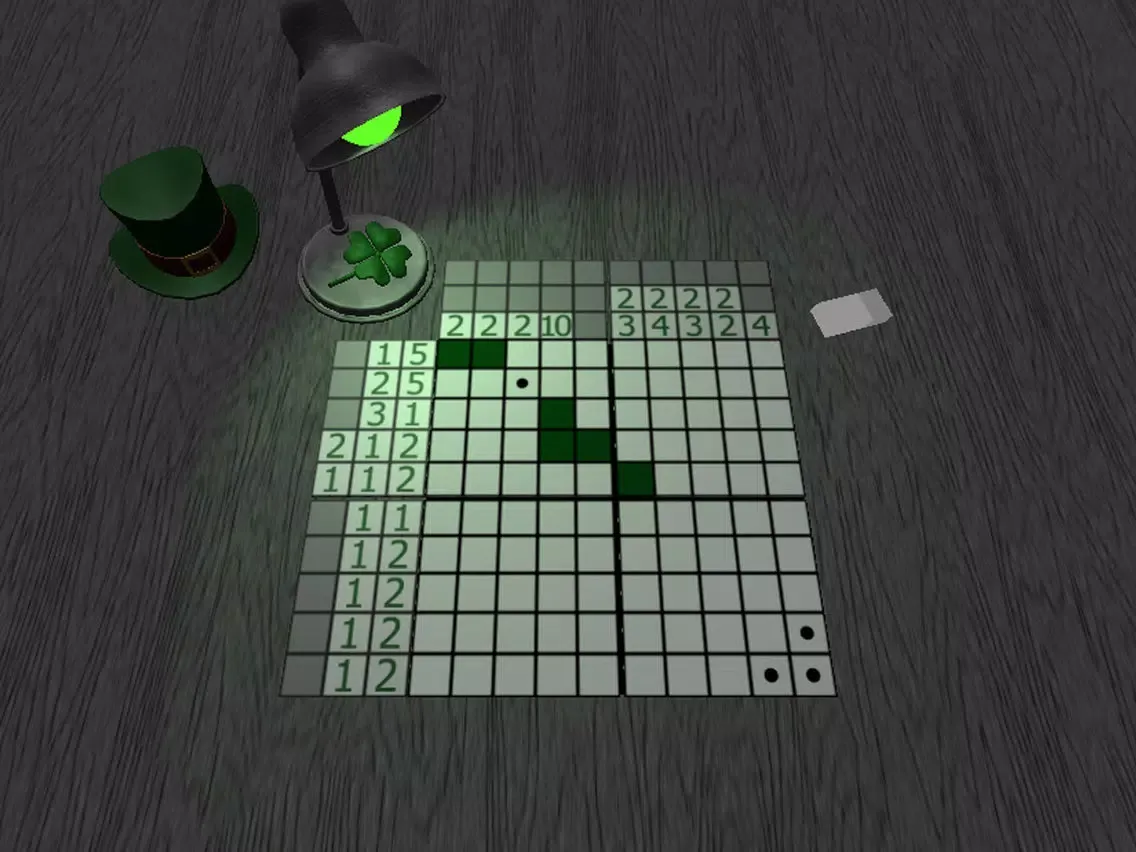 Easy Patrick Crossword Premium - Best Green Nonogram iPad  Screenshots