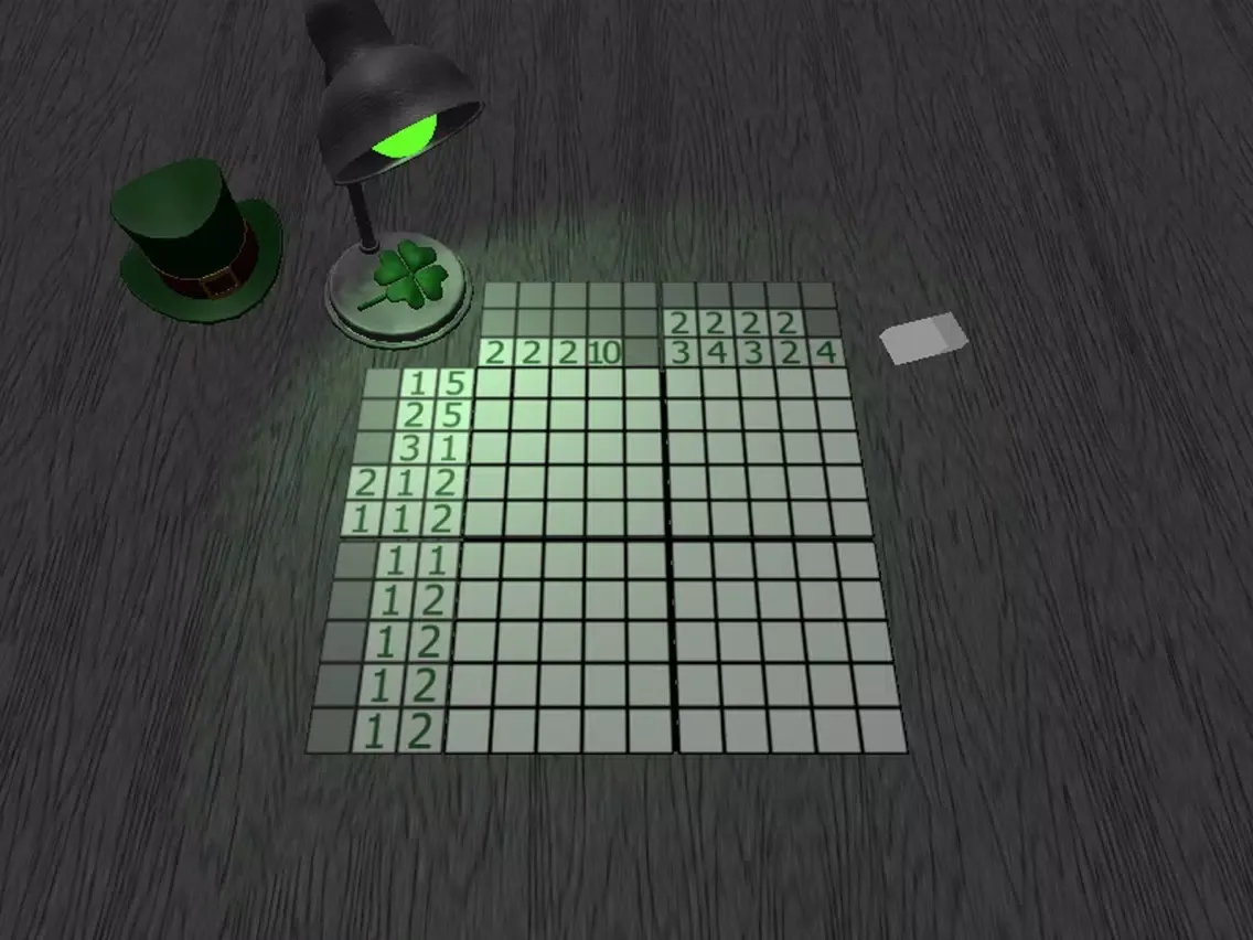 Easy Patrick Crossword Premium - Best Green Nonogram iPad  Screenshots