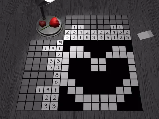 Love Japanese Crossword - Cute Nonogram for Loving Couples iPad  Screenshots