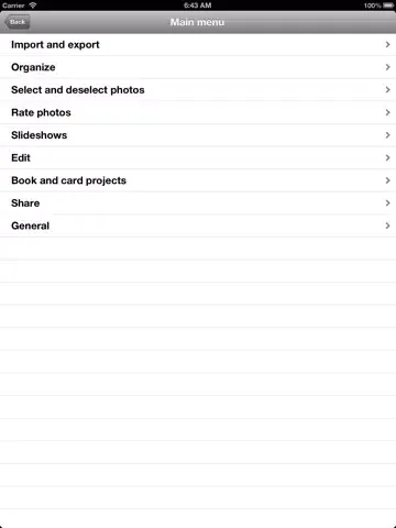 Tangkapan layar Shortcuts for iPhoto iPad 