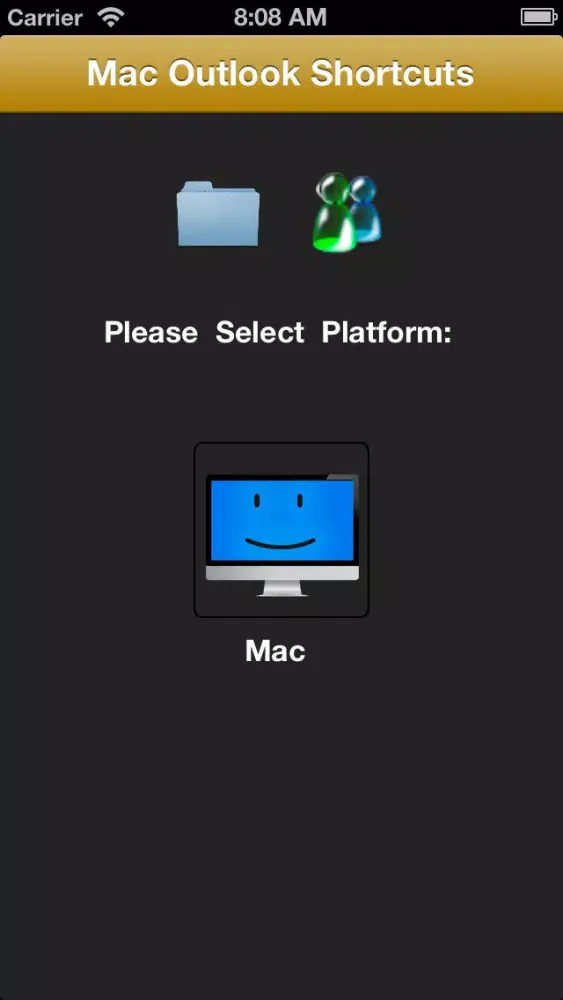 Capturas de tela do Shortcuts for Mac Outlook