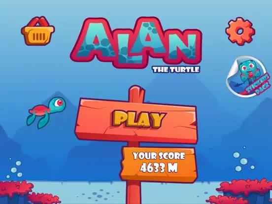Ảnh chụp màn hình của Alan The Turtle iPad 