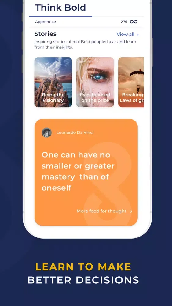 Screenshot di Bold: Strong & Smart Mind