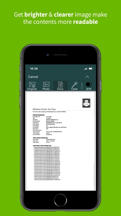 Capturas de tela do Clear Scan: Doc Scanner App
