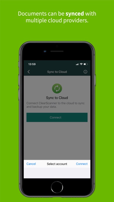 Capturas de tela do Clear Scan: Doc Scanner App