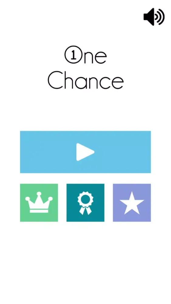Tangkapan skrin One Chance