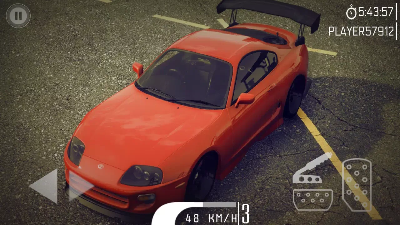 ภาพหน้าจอของ Supra Modern Drift Escape