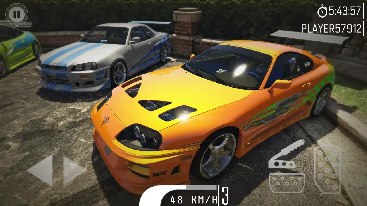 ภาพหน้าจอของ Supra Modern Drift Escape