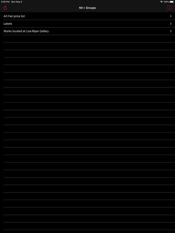Nil Groups iPad  Screenshots
