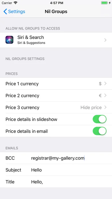 Nil Groups Screenshots