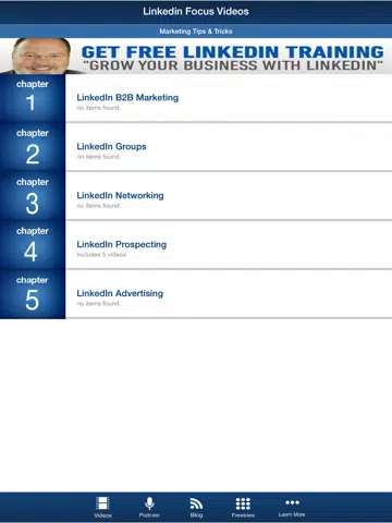 Social Media Training | LinkedIn Focus iPad  Screenshots