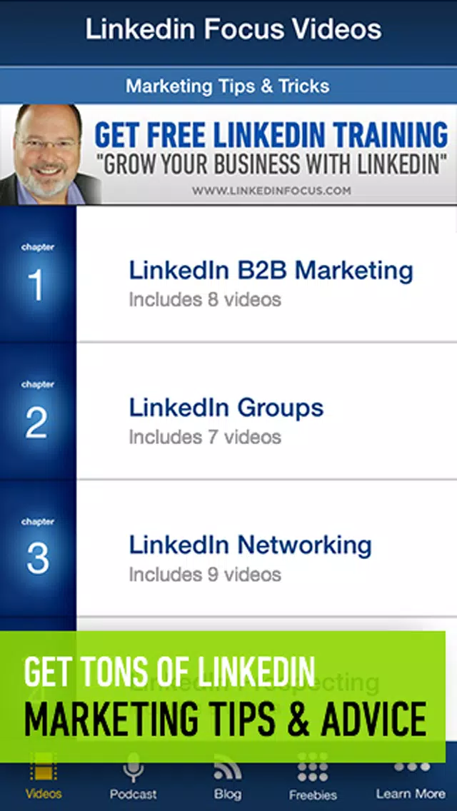 Social Media Training | LinkedIn Focus Screenshots