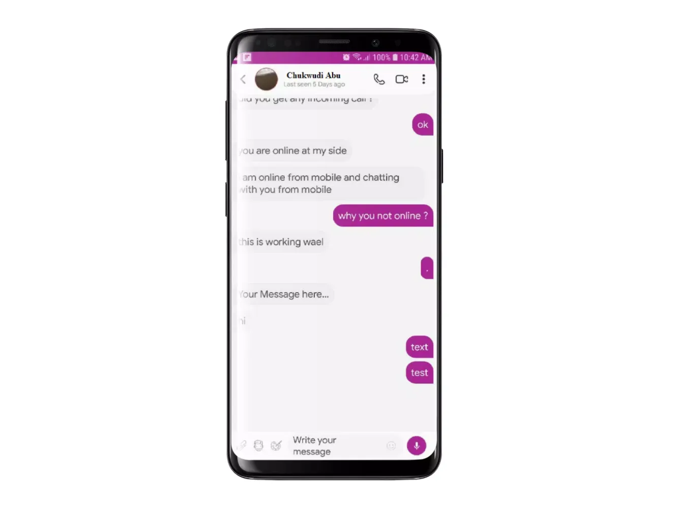 NiLink Messenger Ekran Görüntüleri
