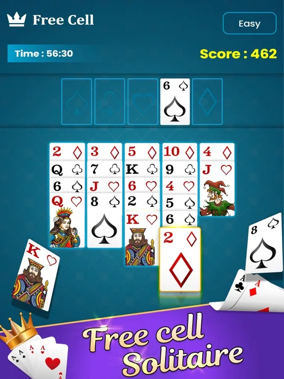 Spider Solitaire - Freecell iPad  スクリーンショット