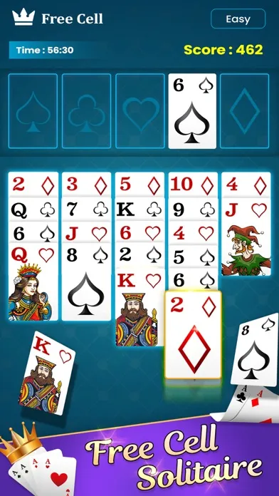 Spider Solitaire - Freecell スクリーンショット