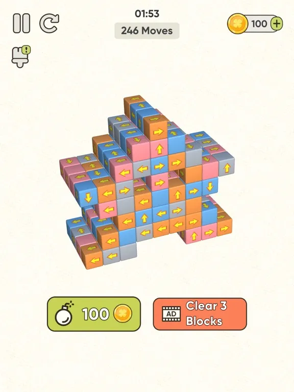 Tap Master - Block Away iPad  स्क्रीनशॉट