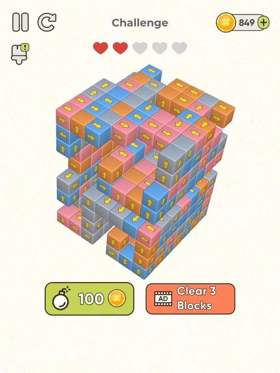 Tap Master - Block Away iPad  स्क्रीनशॉट