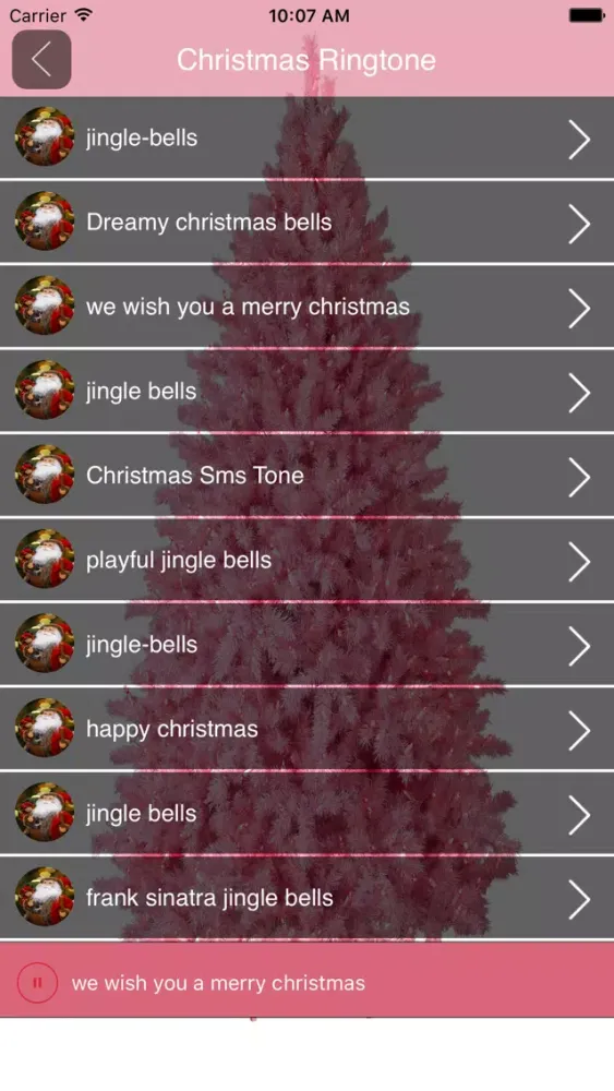 Christmas 2016 Ringtones Screenshots