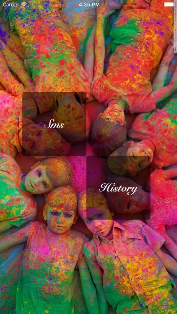 Capturas de tela do Happy Holi SMS & Messages