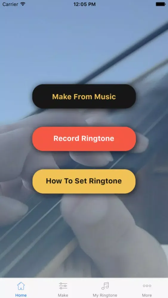 Capturas de tela do MP3 Cutter & Ringtone Maker for iPhone