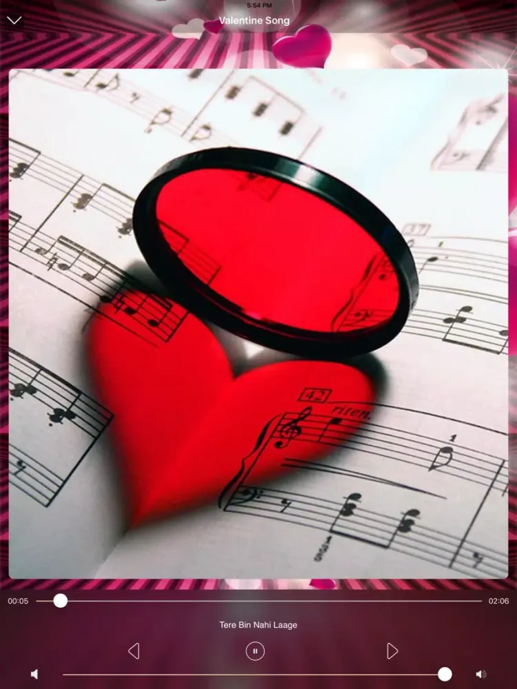 Valentine - For your loved one iPad  Screenshots