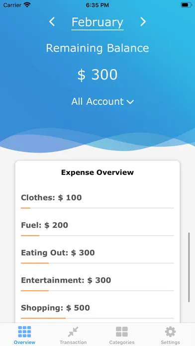 Budget App : Budget planner Screenshots