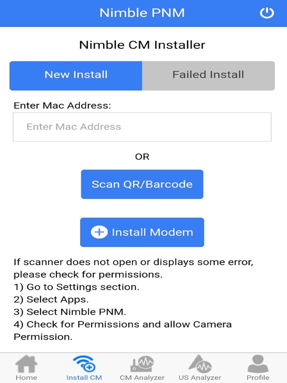 NimbleThis PNM iPad  Ekran Görüntüleri
