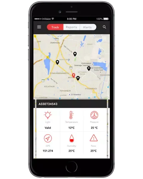 SREI Asset Monitoring Screenshots