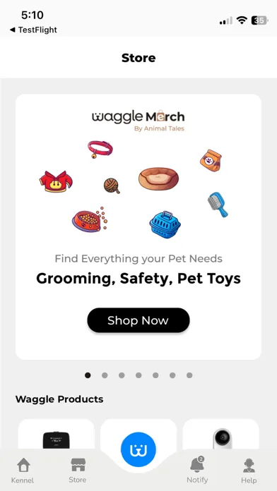 Tangkapan skrin Waggle Pet App-RVing with Ease