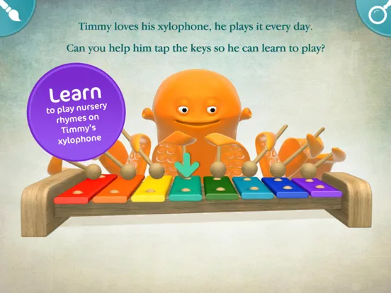 Ảnh chụp màn hình của Timmy Tickle iPad 
