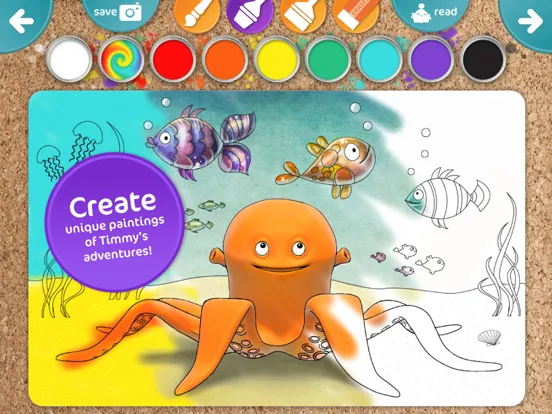 Ảnh chụp màn hình của Timmy Tickle iPad 